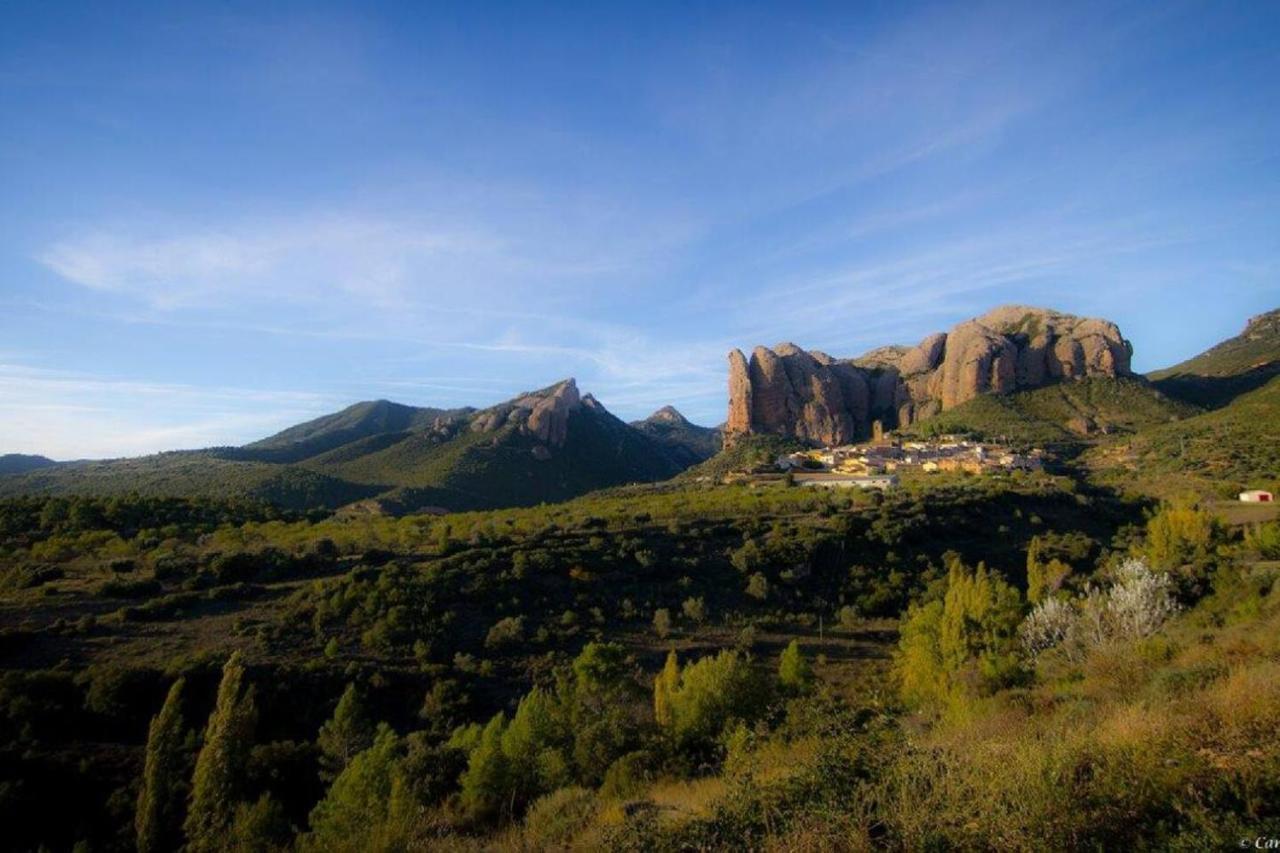 Apartamento Fontellas-Ayerbe Fontellas  Bagian luar foto